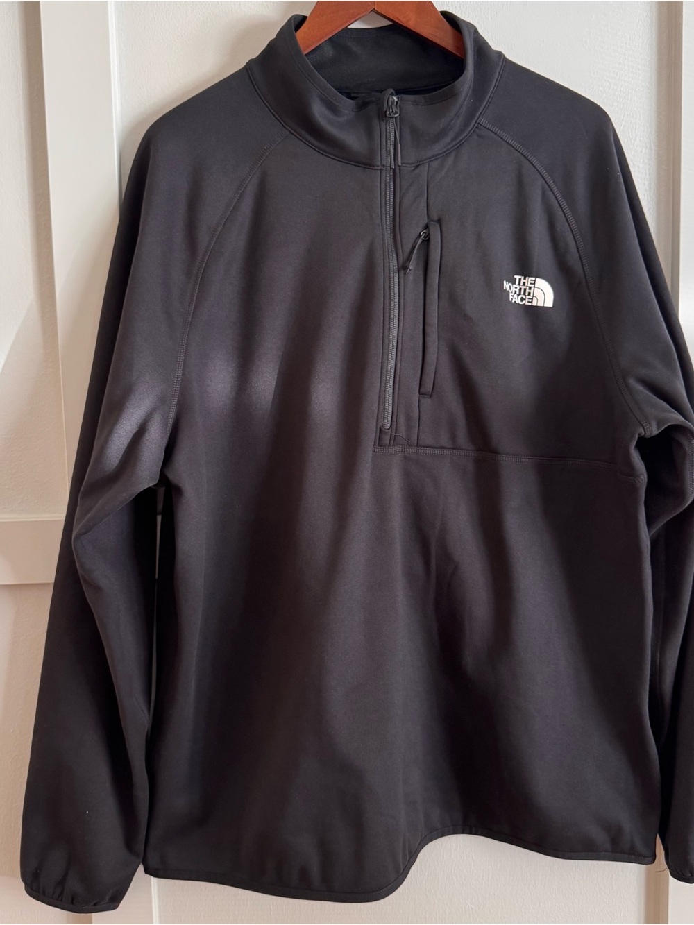 The North Face Black Half-Zip Fleece Pullover